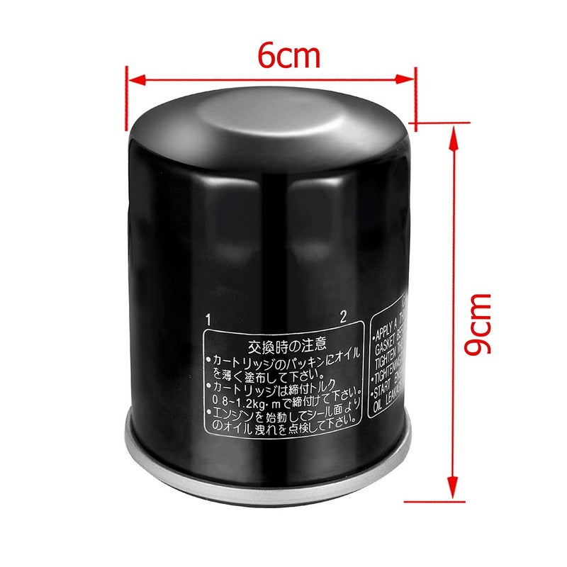Deflife 2540086 Oil Filter Replacement for 2004-2018 Polaris RZR Ranger 570-1000 General 1000 ACE 900 ATV/Snowmobile # 2540122,2540006 - Image 4